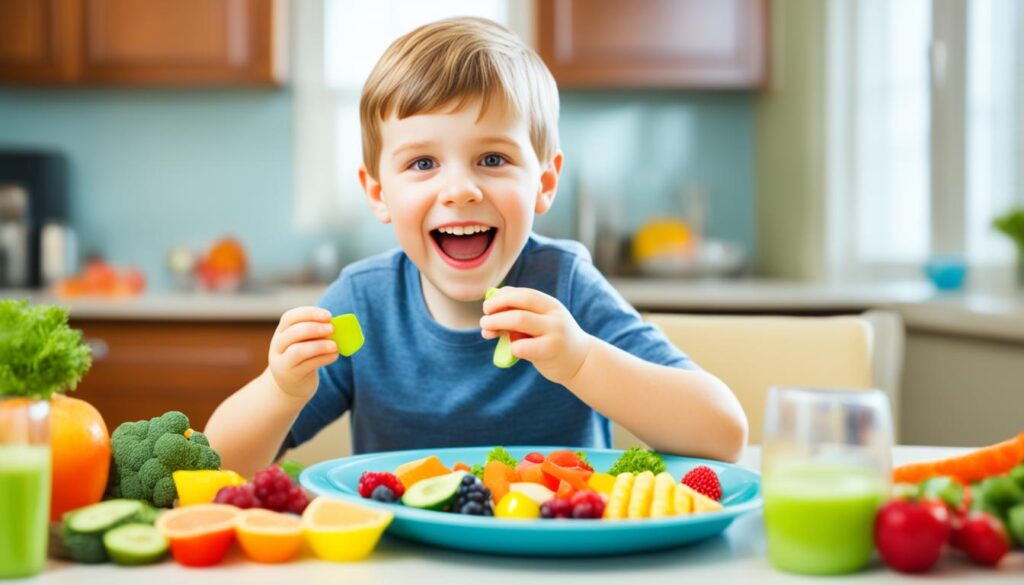 healthy eating autism