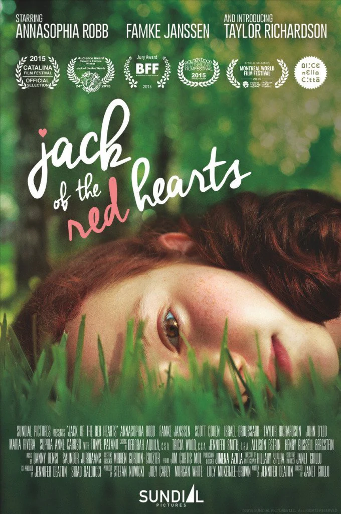 Poster of Jack of the Red Hearts with Jack and Glory sharing a moment.